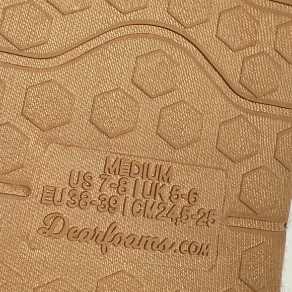 Dearfoams Cozy Plaid Fleece-Lined Slippers Med 7-8 - Picture 8 of 9